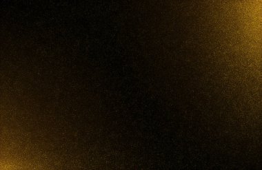 Titreyen altın parçacıkları ve ışık parlamasının soyut sahte parıltı ışıkları