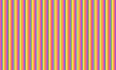 Soyut kawaii renkli çizgili gökkuşağı arkaplanı. Yumuşak gradyan pastel çizgi roman grafiği. Çocuklar ve anaokulları veya sunumlar için kavram