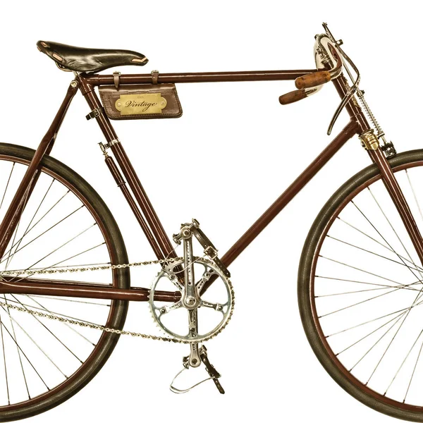 Retro stijl afbeelding van een oude racefiets — Stockfoto