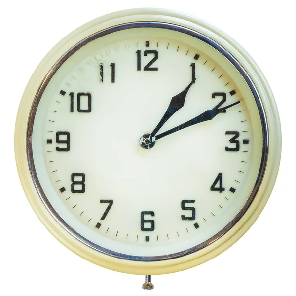 Reloj eléctrico de plástico vintage — Foto de Stock