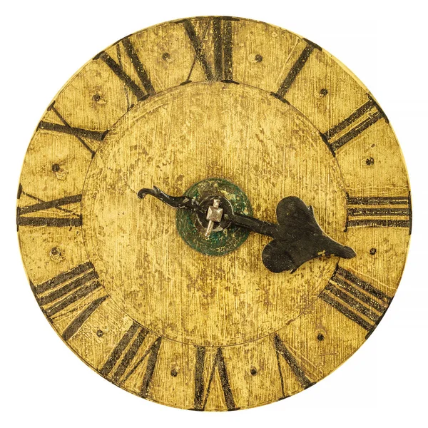 Oryginalna średniowieczna twarz zegara — Zdjęcie stockowe