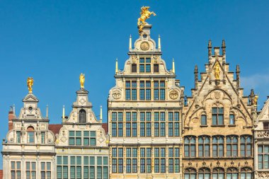 Antwerp Merkezi, Belçika 'daki antik lonca evleri
