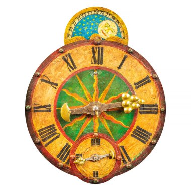 Ay dönümlü ortaçağ ortaçağ saati.