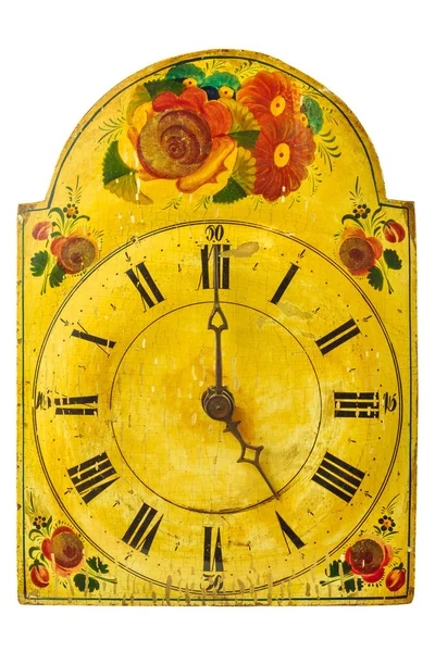 Оригинальные декоративные часы XVII века — стоковое фото