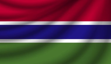 Gerçekçi bayrak, vektör çizim