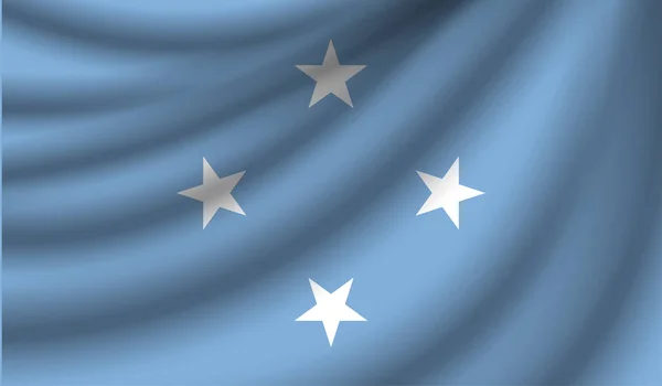 Flaga realistyczne, ilustracji wektorowych — Wektor stockowy