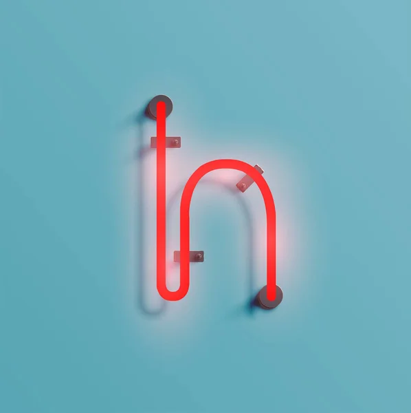 Реалістичний неоновий символ з набору, вектор — стоковий вектор