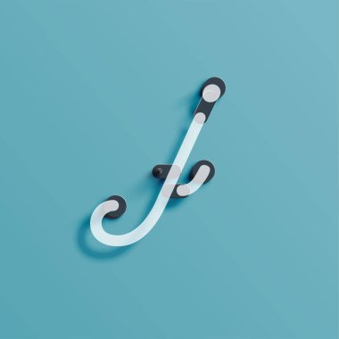 Gerçekçi neon karakter yazı kümesi, vektör