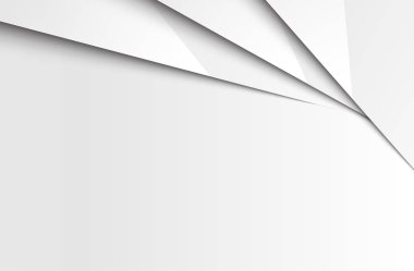 Katmanlı beyaz arka plan, vektör