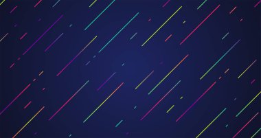 Renkli çizgili arka plan, vektör illüstrasyon