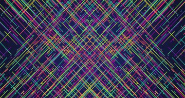 Renkli çizgili arka plan, vektör illüstrasyon