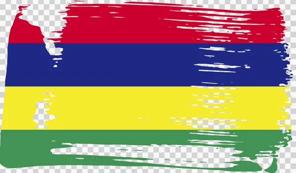 Grounge-stijl vlag, vectorillustratie — Stockvector