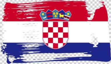 Gerçekçi bayrak, vektör çizim