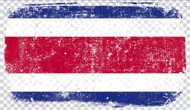 Grounge tarz bayrak, vektör çizim