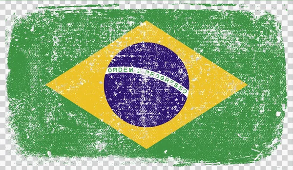 Bandeira em estilo Grounge, ilustração vetorial — Vetor de Stock