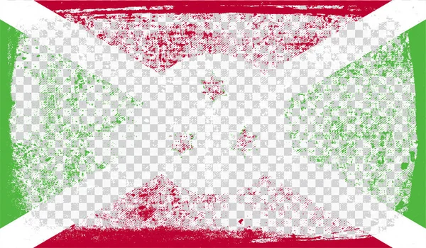 Grounge-στυλ σημαία, εικονογράφηση διάνυσμα — Διανυσματικό Αρχείο