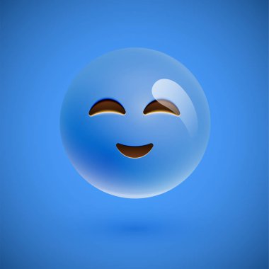 Gerçekçi ifade, vektör illüstrasyon