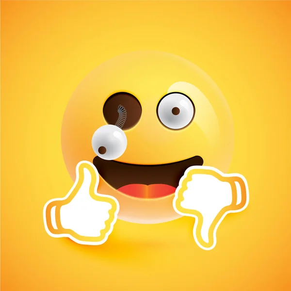 Thumbs up emoji Stockvektorer, royaltyfria Thumbs up emoji