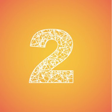 Bir typeset, vektör yazı tipi net yazı tipi