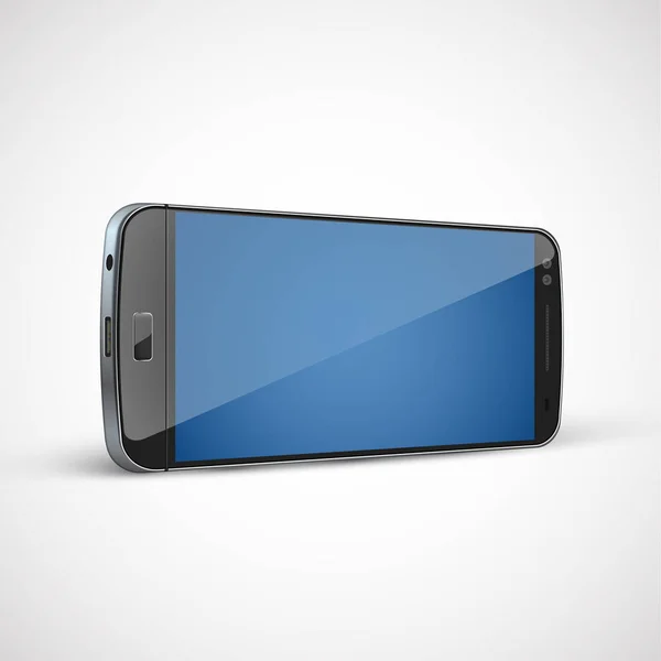 Realistisch, hoog-gedetailleerde cellphone, vector illustratie — Stockvector