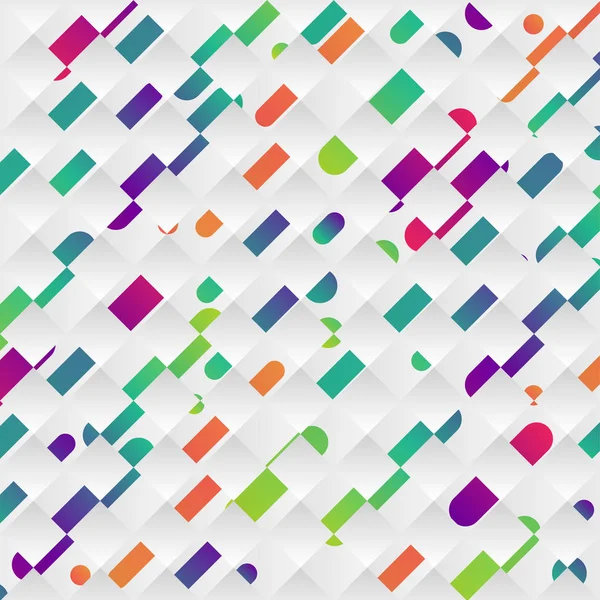 Kleurrijke abstracte achtergrond met ballen en lijnen voor ADVERTISIN — Stockvector
