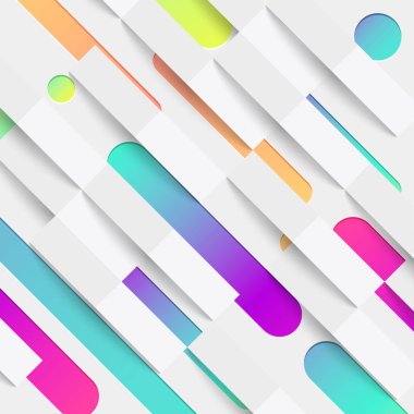 Reklam için topları ve hatları ile renkli soyut arka plan