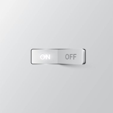 Gerçekçi anahtar (Açık), vektör çizimi