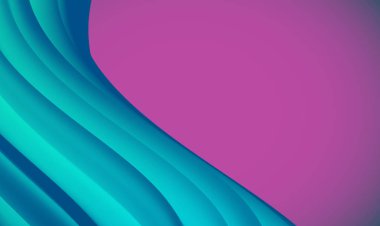 Reklam için renkli soyut şekil arka plan, vektör illus