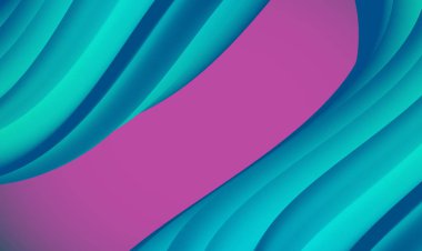 Reklam için renkli soyut şekil arka plan, vektör illus