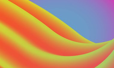 Reklam için renkli soyut şekil arka plan, vektör illus