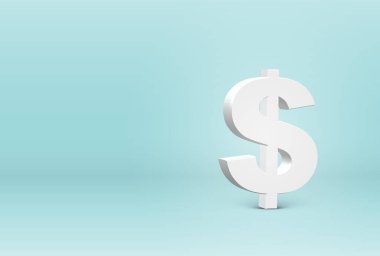 Yüksek detaylı 3d yazı tipi karakteri, vektör çizimi