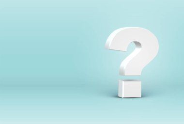 Yüksek detaylı 3d yazı tipi karakteri, vektör çizimi