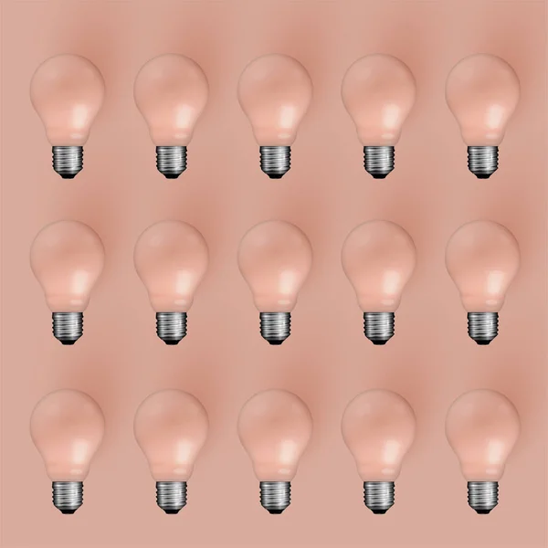 Ilustração realista detalhada alta da lâmpada, vetor —  Vetores de Stock