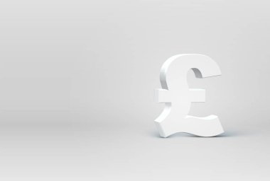 Yüksek detaylı 3d yazı tipi karakteri, vektör çizimi