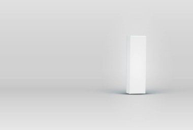 Yüksek detaylı 3d yazı tipi karakteri, vektör çizimi