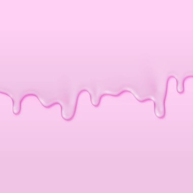 Aynı renkli arka plan üzerinde gerçekçi boya, vektör çizimi