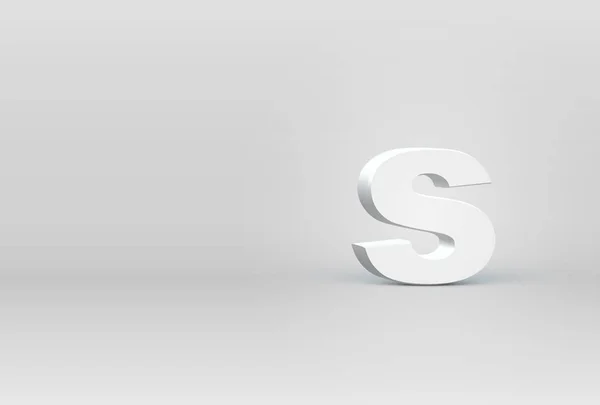 高詳細な3Dフォント文字、ベクトルイラスト — ストックベクタ