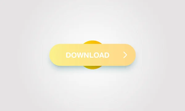 Πολύχρωμο γυαλιστερό και καθαρό κουμπί για ιστοσελίδες και online χρήση, απεικόνιση διανυσματικών φορέων — Διανυσματικό Αρχείο