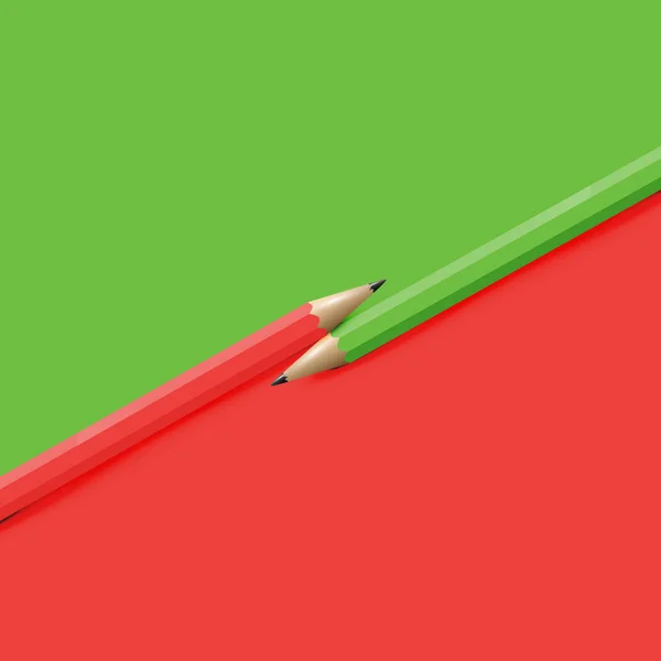 Υψηλό λεπτομερές πολύχρωμο φόντο με μολύβια, απεικόνιση διάνυσμα — Διανυσματικό Αρχείο