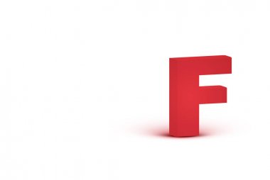 3d kırmızı gerçekçi karakter, vektör illüstrasyon