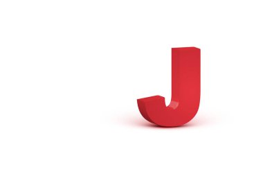 3d kırmızı gerçekçi karakter, vektör illüstrasyon