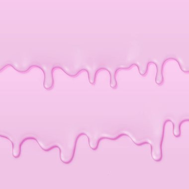 Gerçekçi erime kremi, vektör illüstrasyon