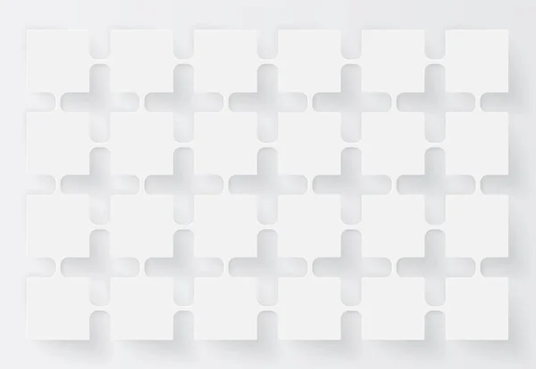 Fondo Abstracto Blanco Con Sombras Leves Ilustración Vectorial — Vector de stock
