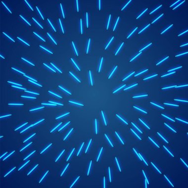 Gerçekçi renkli neon tüpleri, vektör illüstrasyonu