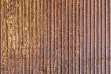 Eski nervürlü metalden arka plan