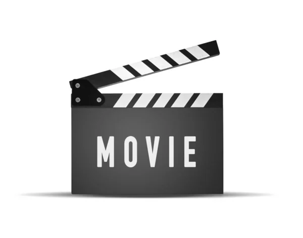 Iscrizione al film su flapper — Foto Stock