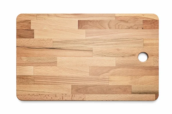 Placa de cozinha de corte de madeira laminada — Fotografia de Stock