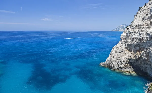 West coast of Lefkada, Greece — Stock Photo, Image