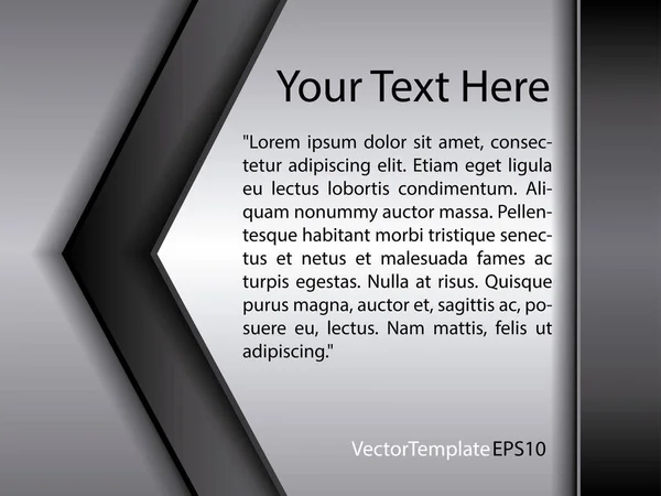 Infografía Con Textura Metálica Realista Vector Alta Calidad Colorido — Archivo Imágenes Vectoriales