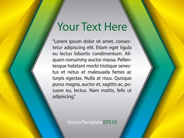 Infografía Con Textura Metálica Realista Vector Alta Calidad Colorido — Vector de stock